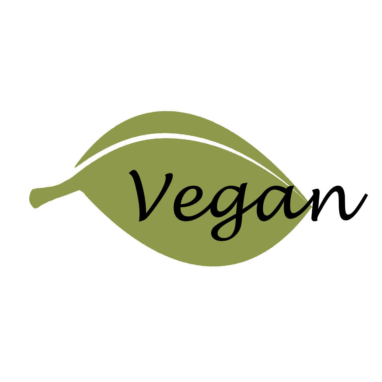 Logo grün vegan