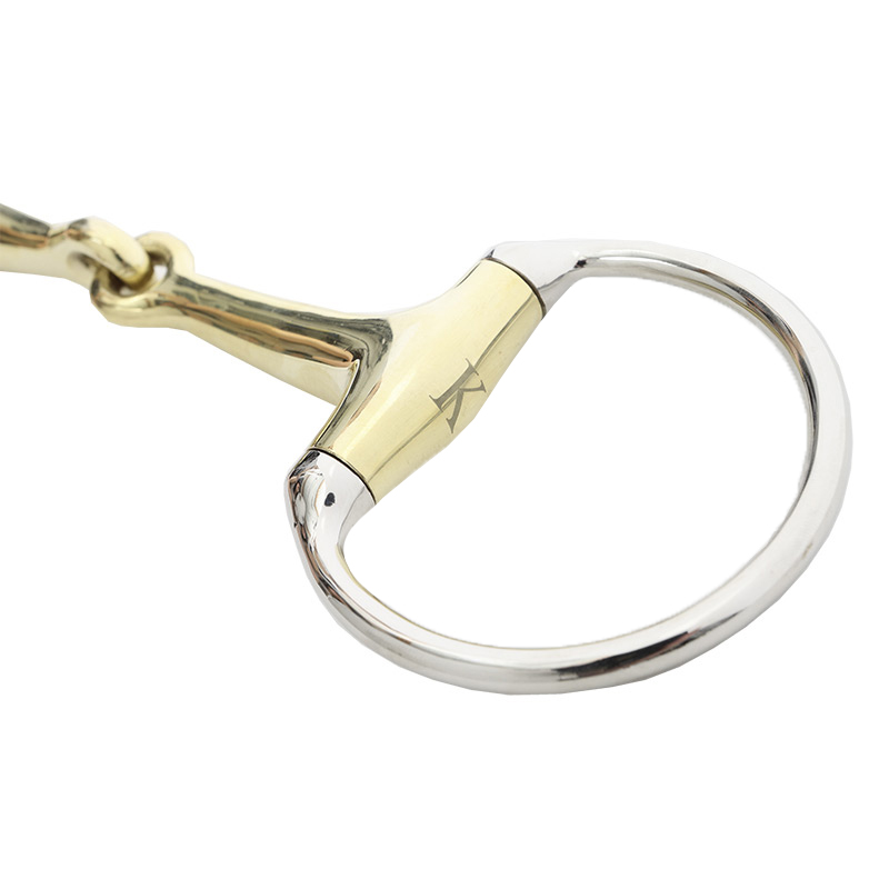 Ausschnitt Gebiss für Pferde in silber und gold von Kavalkade