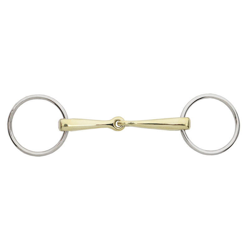 Gebiss für Pferde in silber und gold